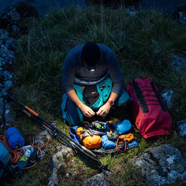 RandoTec – Lampe Frontale LED Rechargeable pour Randonnée et Camping – Légère et Étanche